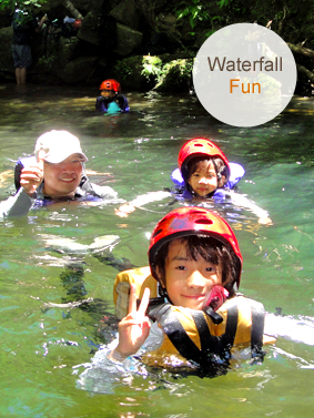 Nice family in Iriomote island