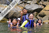 iriomote island, pinaisara falls, kayak