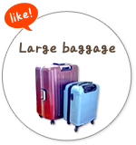 Large baggage OK