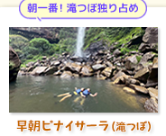 早朝ピナイサーラの滝（滝つぼ）コース
